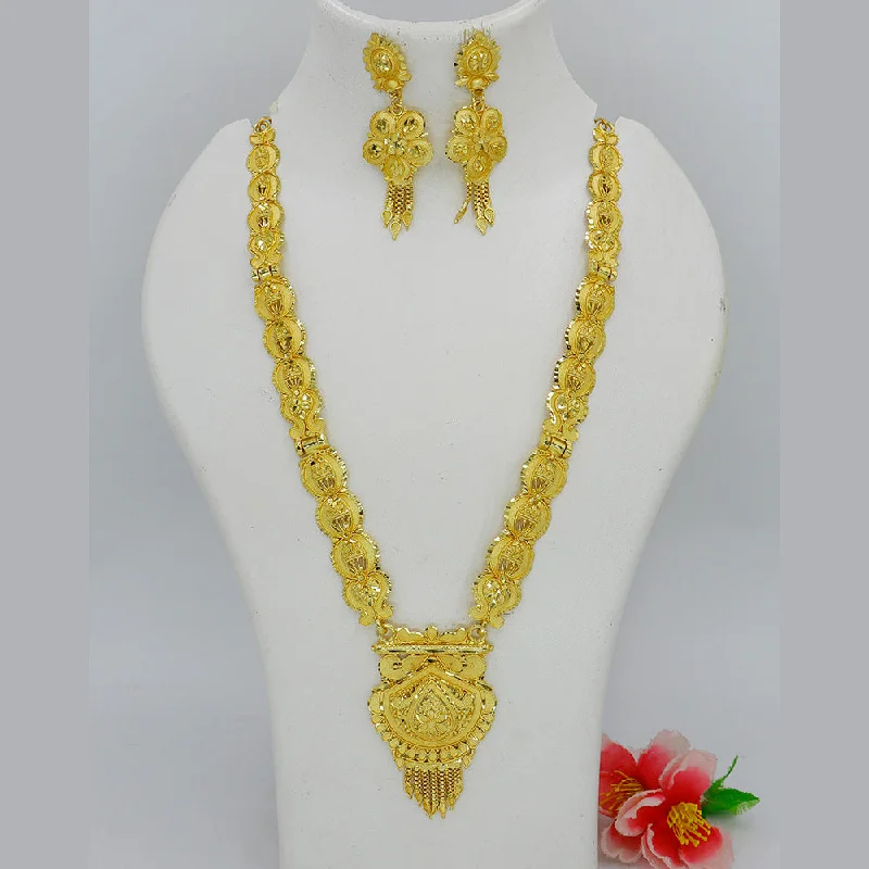 Mahavir Gold Plated Necklace Set