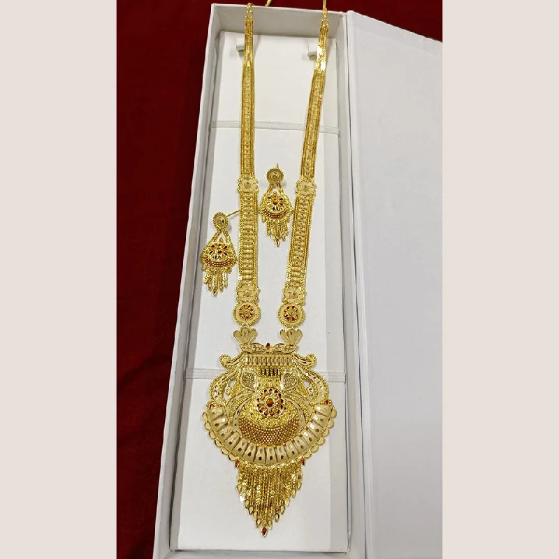 Pari Art Jewellery Forming Long Necklace Set