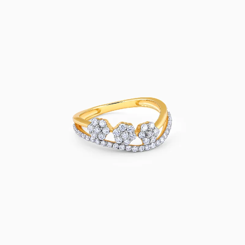 Gold Roseate Dream Diamond Ring