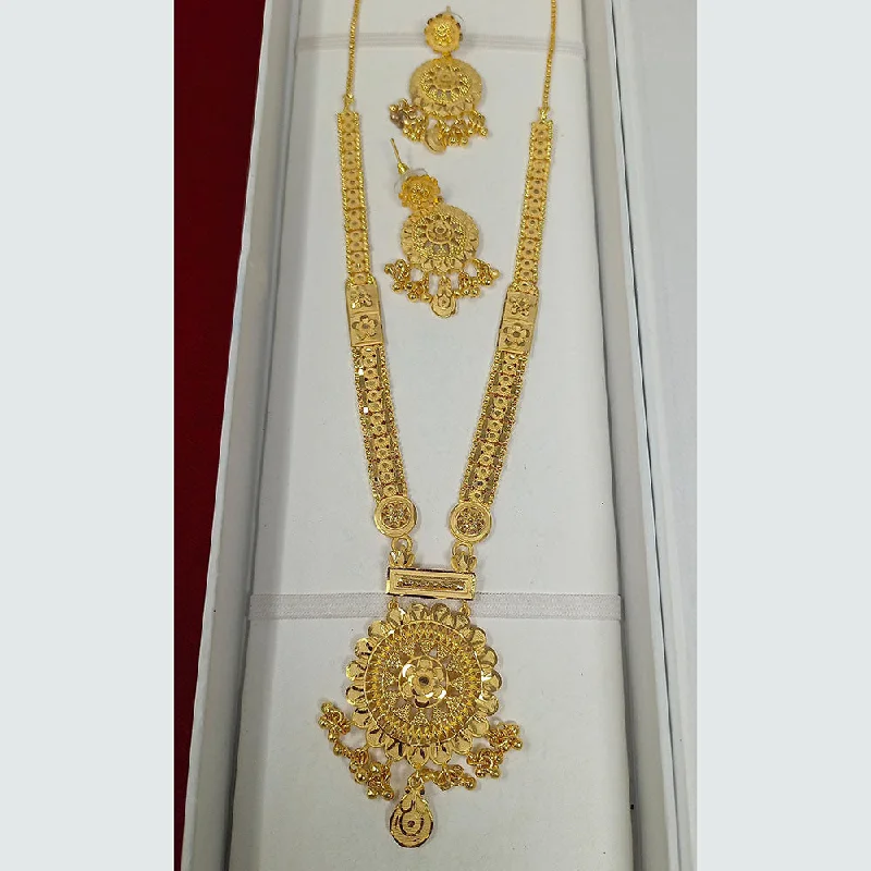 Pari Art Jewellery Forming Long Necklace Set