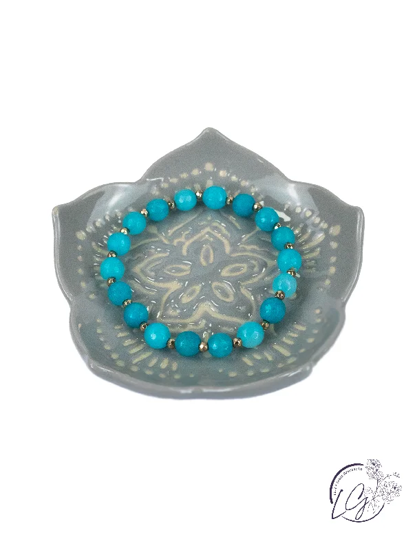 Blue Stretch Bracelet