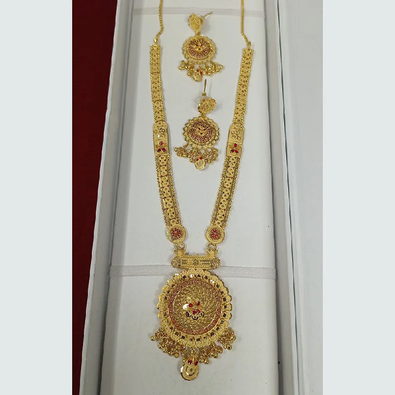 Pari Art Jewellery Forming Long Necklace Set