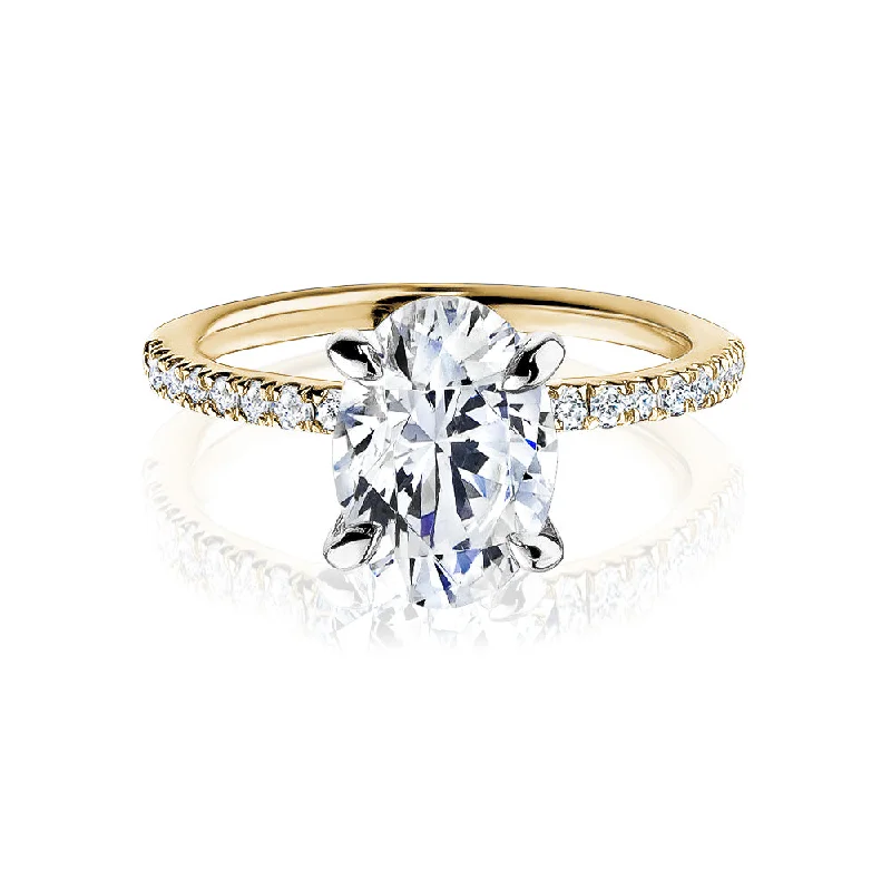 2.01ct Oval Lab Diamond Ring