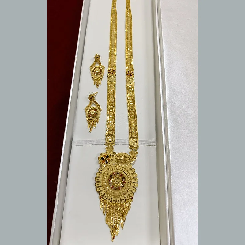 Pari Art Jewellery Forming Long Necklace Set