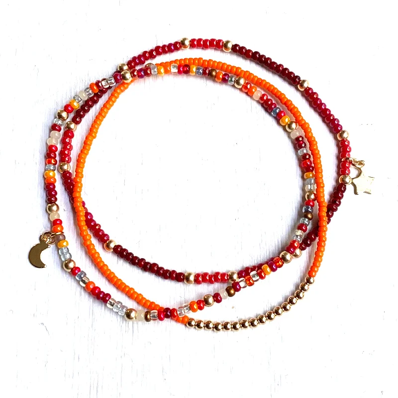 Indian Summer Bracelet Trio