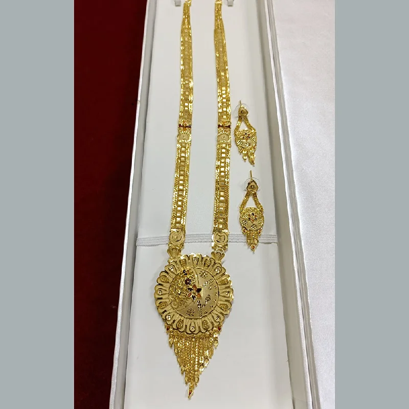 Pari Art Jewellery Forming Long Necklace Set