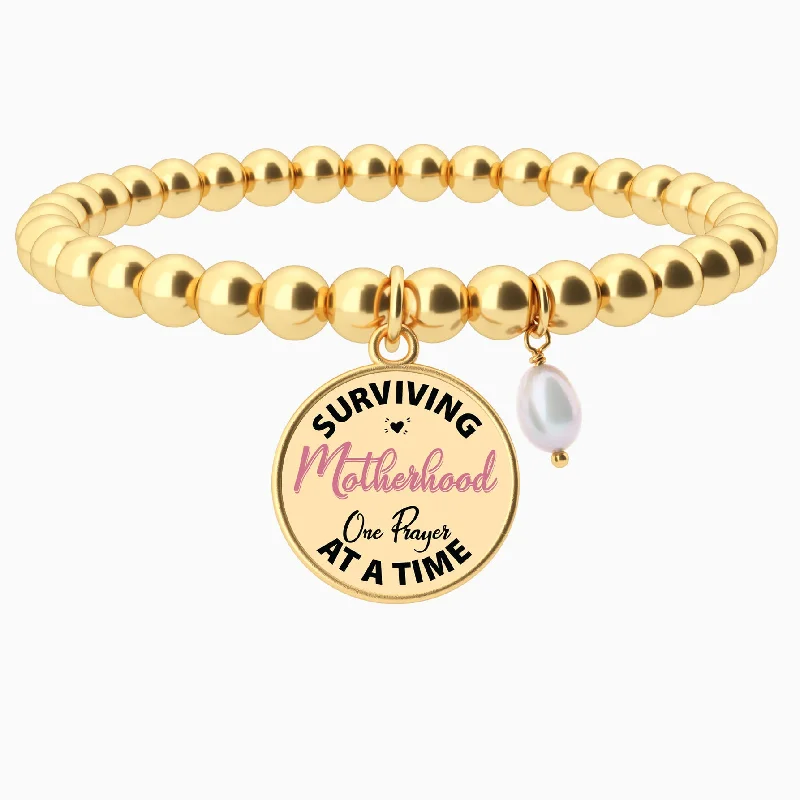 Surviving Motherhood - Beaded Bracelet