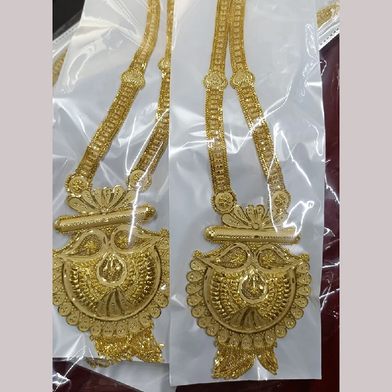 Pari Art Jewellery Forming Long Necklace Set ( 1 Piece Only )