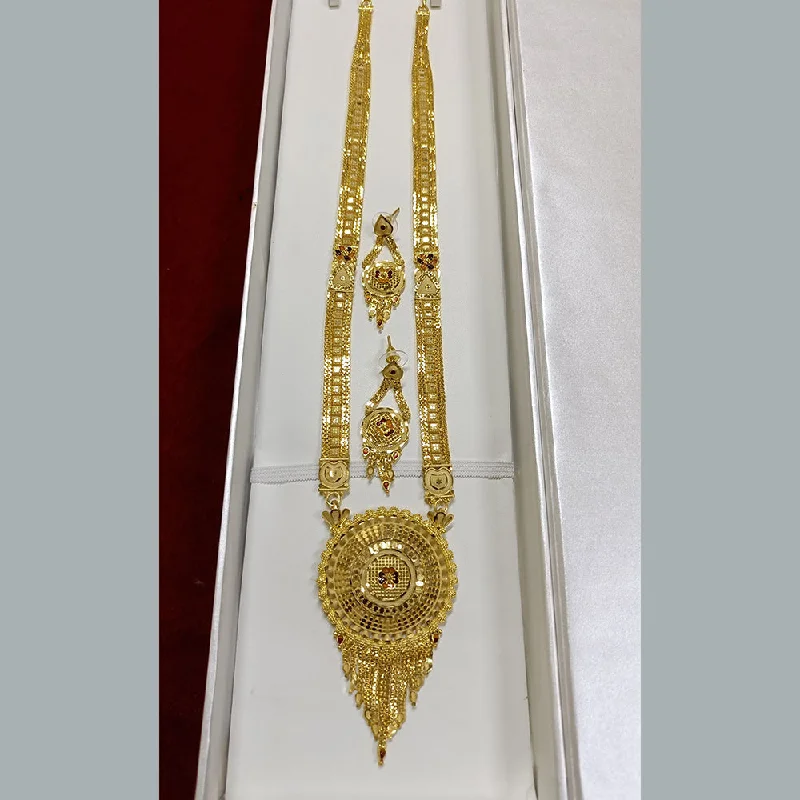 Pari Art Jewellery Forming Long Necklace Set