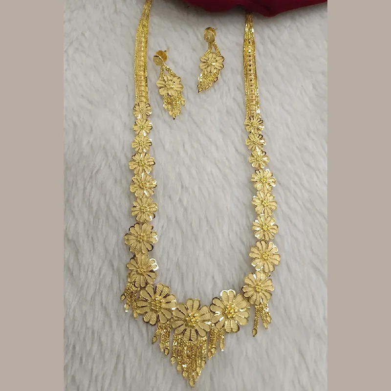 Pari Art Jewellery Forming Long Necklace Set