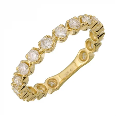 14K Yellow Gold Diamond Ring