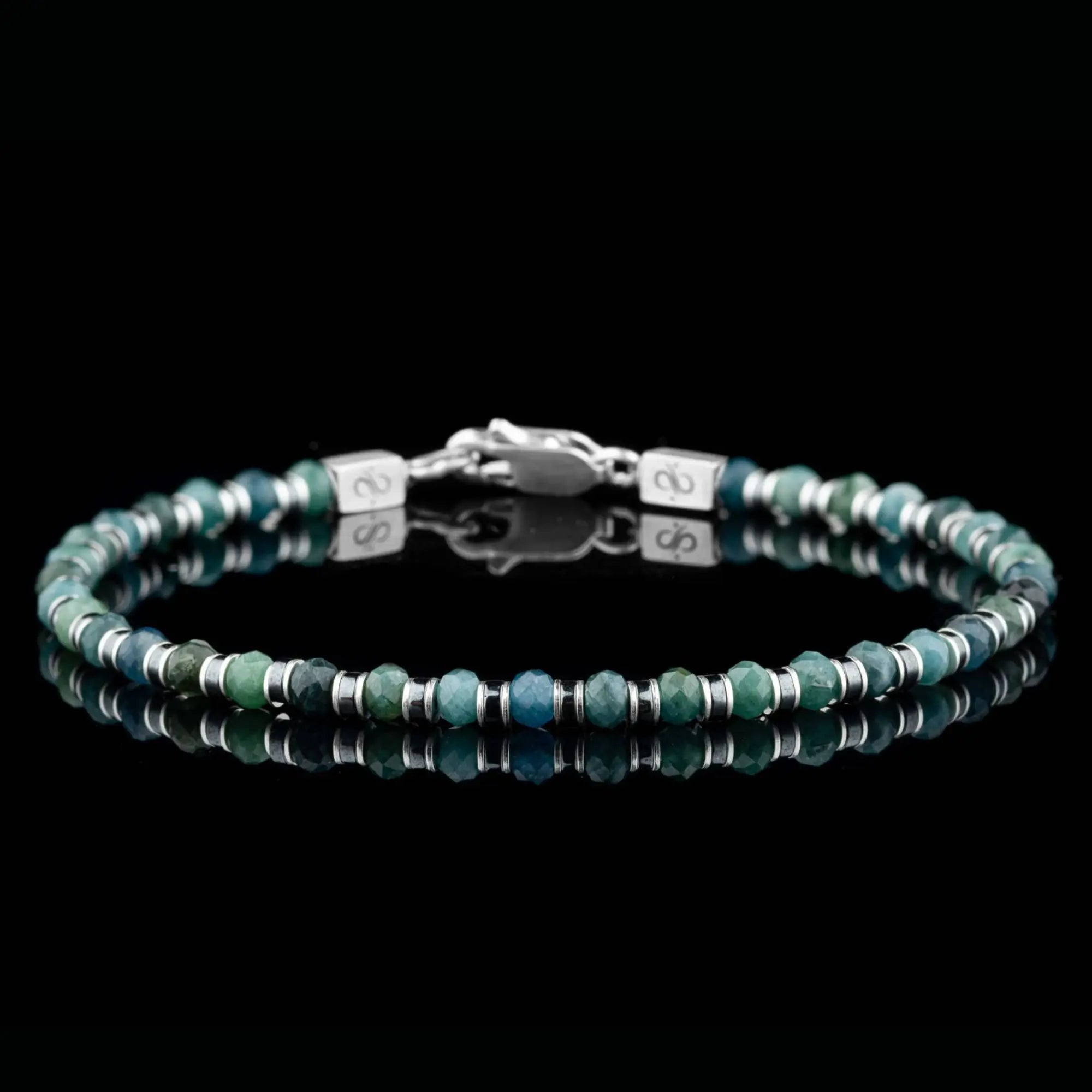 Blue/Green Tourmaline Bracelet IV (4mm)