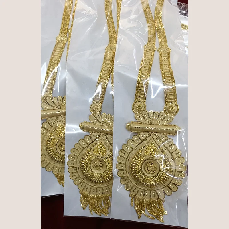 Pari Art Jewellery Forming Long Necklace Set ( 1 Piece Only )